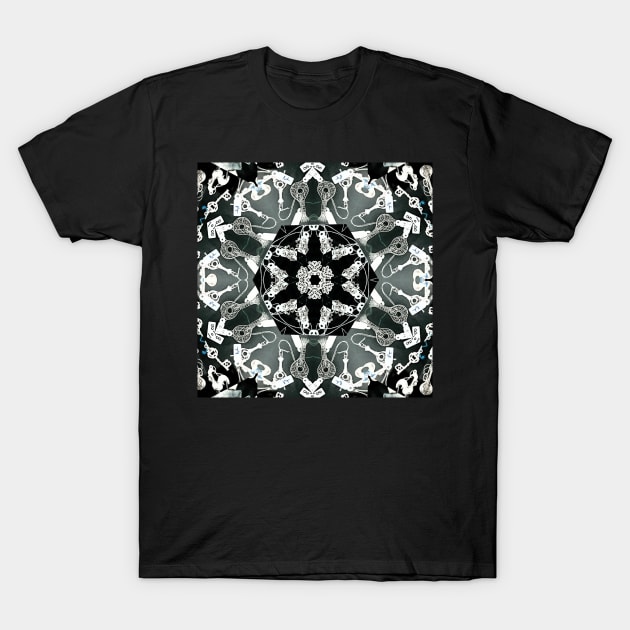 Portugal Silver Filigrana Mandala T-Shirt by Gilded Age